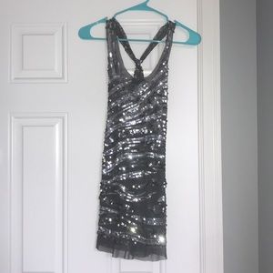 Sparkley tank top:)